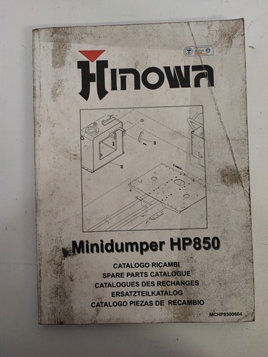 Hinowa minidumper hp850 - minidumper,
