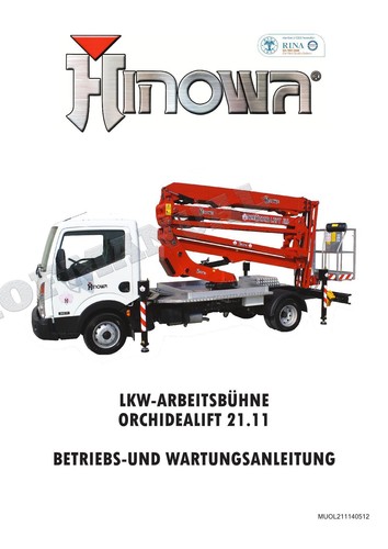 Jlg hinowa orchidealift - jlg,